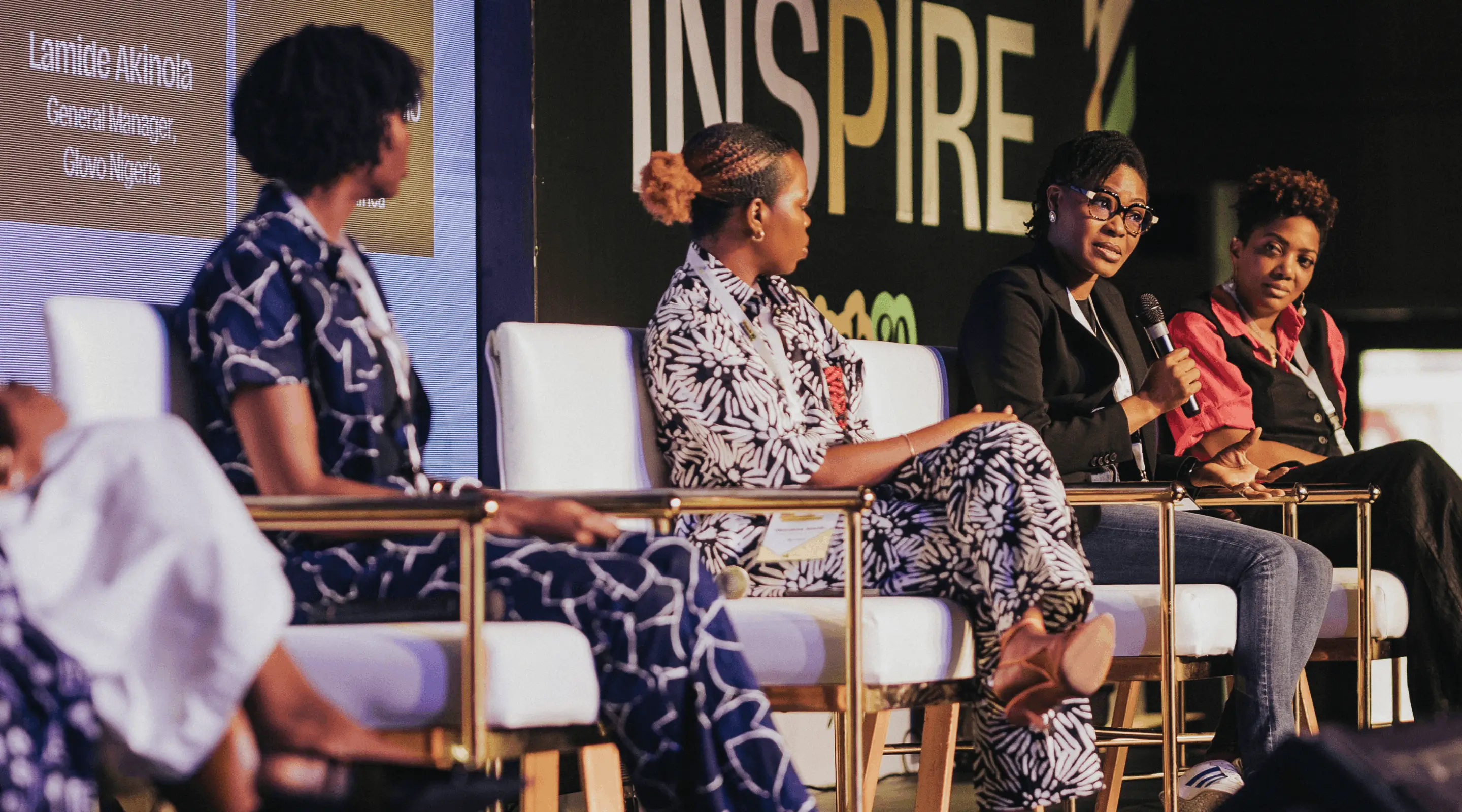 Panel discussion at The Power Shift